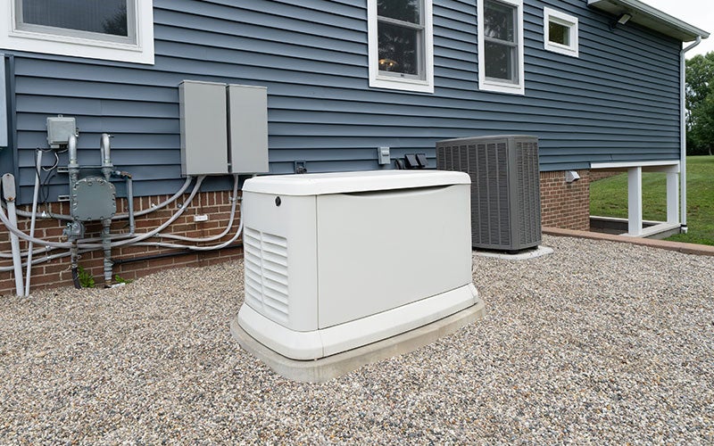 we install home generators for power outages in Galveston County Texas